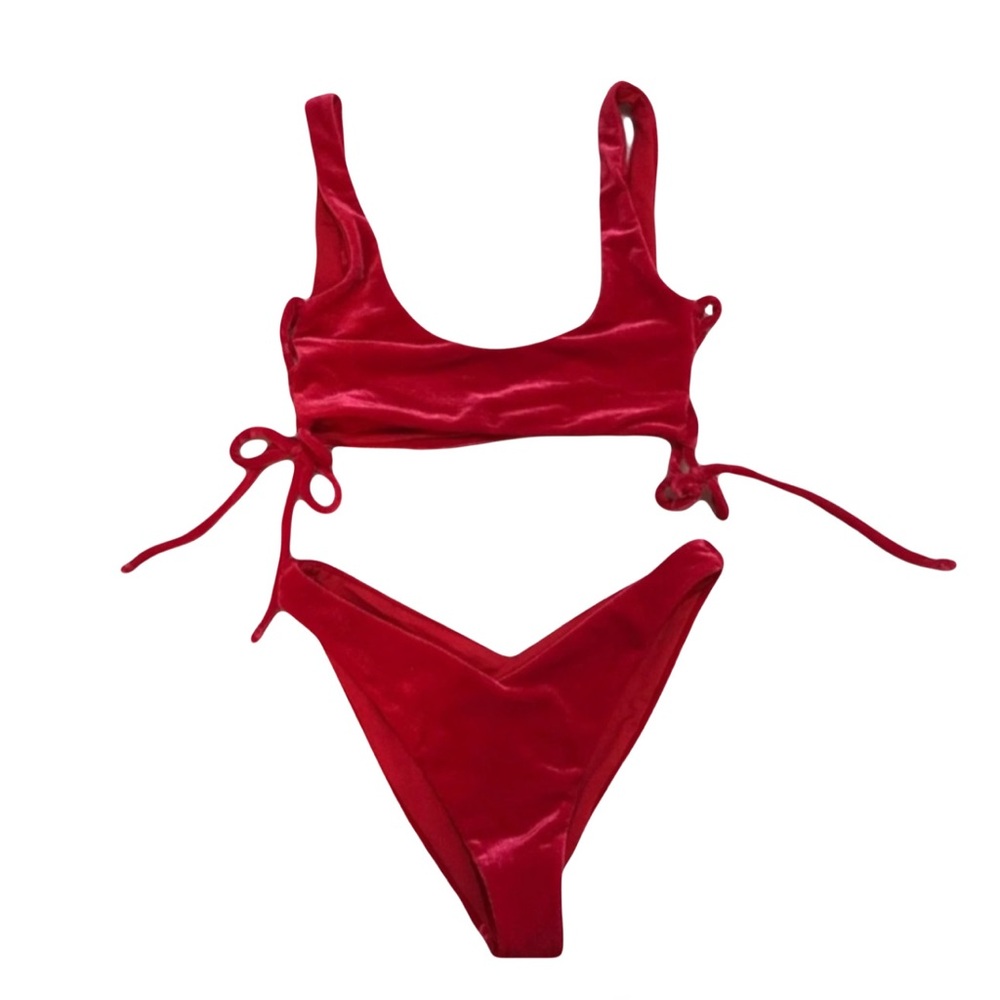 Revolve Red Bikini Set - image 1